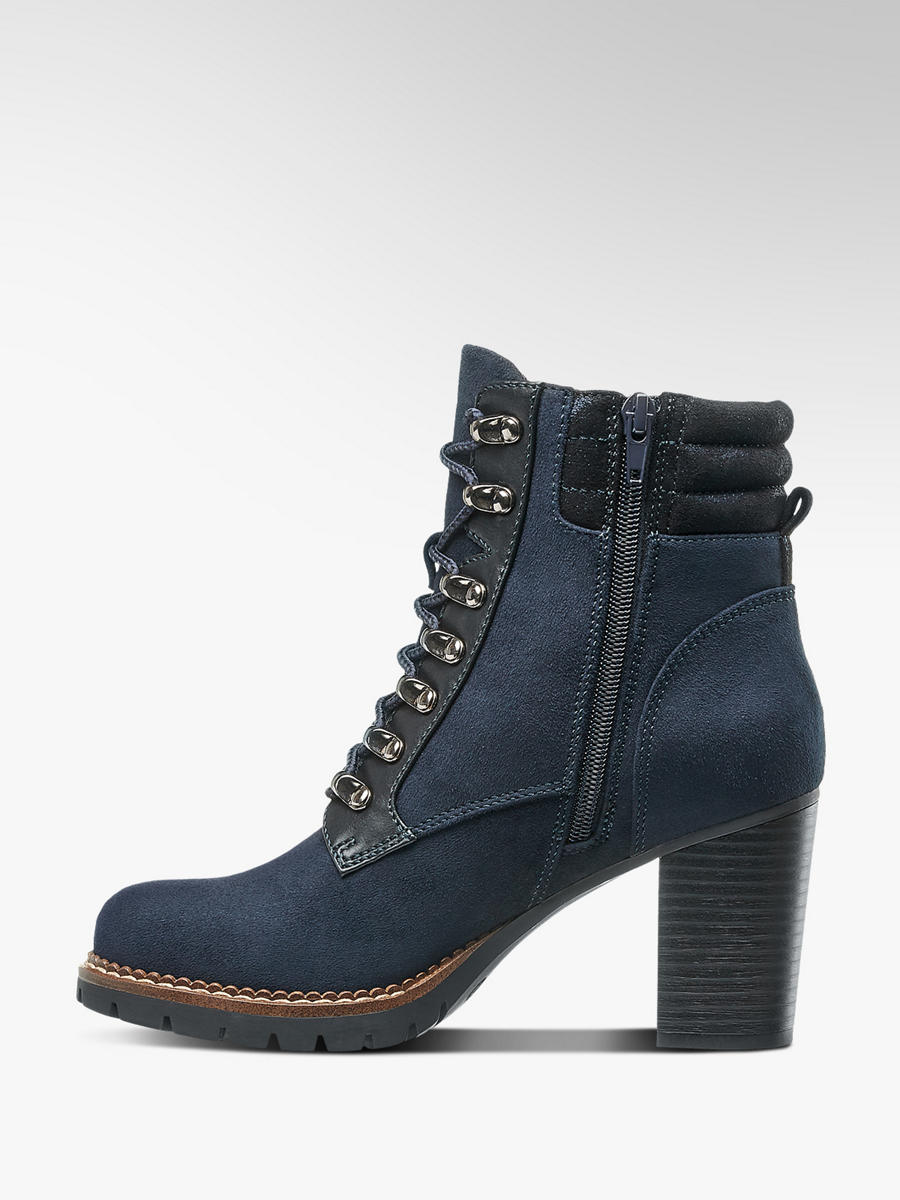Schnürstiefelette von Landrover in blau - DEICHMANN Schnürstiefelette von Landrover in blau - DEICHMANN